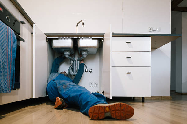 Professional Leak Detection technician working in Mount Airy, NC
